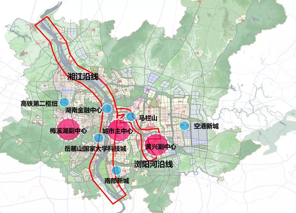 长沙规划图最新｜长沙城市蓝图最新版